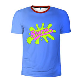 Мужская футболка 3D спортивная с принтом Slurm в Петрозаводске, 100% полиэстер с улучшенными характеристиками | приталенный силуэт, круглая горловина, широкие плечи, сужается к линии бедра | futurama | футурама