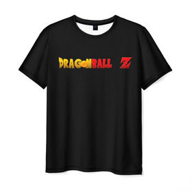 Мужская футболка 3D с принтом Dragon Ball z в Петрозаводске, 100% полиэфир | прямой крой, круглый вырез горловины, длина до линии бедер | anime | dragon ball | goku | аниме | вегета | гоку | драконий жемчуг | жемчуг дракона
