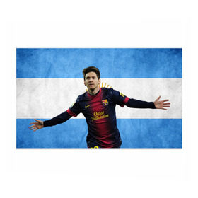 Бумага для упаковки 3D с принтом Messi from Argentina в Петрозаводске, пластик и полированная сталь | круглая форма, металлическое крепление в виде кольца | аргентина | барселона | месси | футбол