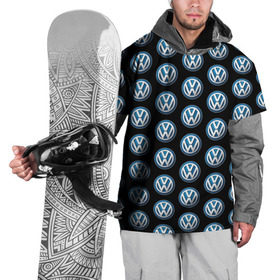 Накидка на куртку 3D с принтом Volkswagen в Петрозаводске, 100% полиэстер |  | фольксваген