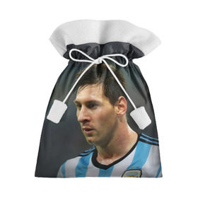 Подарочный 3D мешок с принтом Leo Messi в Петрозаводске, 100% полиэстер | Размер: 29*39 см | fc barcelona | football | lionel messi | messi | аргентина | барса | лео месси | фк барселона | футбол