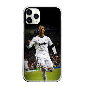 Чехол для iPhone 11 Pro матовый с принтом Роналдо в Петрозаводске, Силикон |  | real madrid | ronaldo | реал мадрид | роналдо | футбол | футболист