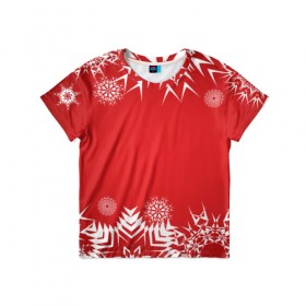 Детская футболка 3D с принтом Дуx рождества в Петрозаводске, 100% гипоаллергенный полиэфир | прямой крой, круглый вырез горловины, длина до линии бедер, чуть спущенное плечо, ткань немного тянется | Тематика изображения на принте: 