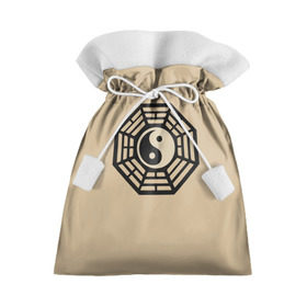 Подарочный 3D мешок с принтом Символ гармонии в Петрозаводске, 100% полиэстер | Размер: 29*39 см | азия | духовность | мистика | на макете изображён символ гармонии. знак | символ