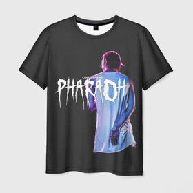 Мужская футболка 3D с принтом PHARAOH / COLDSIEMENS в Петрозаводске, 100% полиэфир | прямой крой, круглый вырез горловины, длина до линии бедер | Тематика изображения на принте: dead dynasty | pharaoh | techno