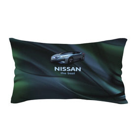 Подушка 3D антистресс с принтом Nissan the best в Петрозаводске, наволочка — 100% полиэстер, наполнитель — вспененный полистирол | состоит из подушки и наволочки на молнии | nissan | авто | автомобиль | водитель | машина | ниссан | тачка