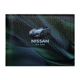 Обложка для студенческого билета с принтом Nissan the best в Петрозаводске, натуральная кожа | Размер: 11*8 см; Печать на всей внешней стороне | nissan | авто | автомобиль | водитель | машина | ниссан | тачка