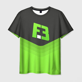 Мужская футболка 3D с принтом FlipSid3 Uniform в Петрозаводске, 100% полиэфир | прямой крой, круглый вырез горловины, длина до линии бедер | counter strike | cs go | flipside | swat | terrorist | контр страйк | кс го | спецназ | флипсайд