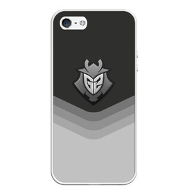 Чехол для iPhone 5/5S матовый с принтом G2 Esports Uniform в Петрозаводске, Силикон | Область печати: задняя сторона чехла, без боковых панелей | counter strike | cs go | g2 esports | swat | terrorist | г2 еспорт | контр страйк | кс го | спецназ