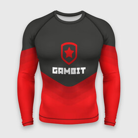 Мужской рашгард 3D с принтом Gambit Gaming Uniform в Петрозаводске,  |  | counter strike | cs go | gambit | swat | terrorist | гамбит | контр страйк | кс го | спецназ