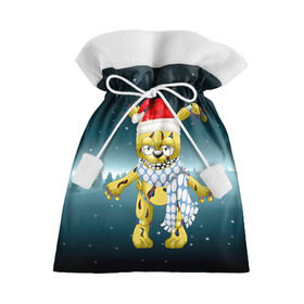 Подарочный 3D мешок с принтом Five Nights At Freddy`s в Петрозаводске, 100% полиэстер | Размер: 29*39 см | Тематика изображения на принте: fnaf | freddy | бонни | медведь | мишка | фнаф | фокси | фредди