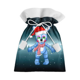 Подарочный 3D мешок с принтом Five Nights At Freddy`s в Петрозаводске, 100% полиэстер | Размер: 29*39 см | Тематика изображения на принте: fnaf | freddy | бонни | медведь | мишка | фнаф | фокси | фредди