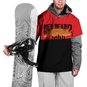 Накидка на куртку 3D с принтом Red Dead Redemption 2 в Петрозаводске, 100% полиэстер |  | Тематика изображения на принте: rdr | rdr2 | red dead redemption 2 | rockstar | дикий запад | ковбои