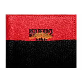 Обложка для студенческого билета с принтом Red Dead Redemption 2 в Петрозаводске, натуральная кожа | Размер: 11*8 см; Печать на всей внешней стороне | rdr | rdr2 | red dead redemption 2 | rockstar | дикий запад | ковбои