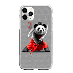 Чехол для iPhone 11 Pro Max матовый с принтом Master Panda в Петрозаводске, Силикон |  | ninja | panda | ниндзя | панда