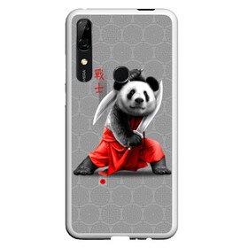 Чехол для Honor P Smart Z с принтом Master Panda в Петрозаводске, Силикон | Область печати: задняя сторона чехла, без боковых панелей | ninja | panda | ниндзя | панда