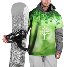 Накидка на куртку 3D с принтом Береги природу в Петрозаводске, 100% полиэстер |  | Тематика изображения на принте: береги природу | дерево | зелёная | зелень | листья | природа