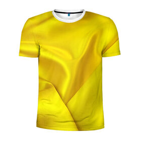 Мужская футболка 3D спортивная с принтом Шелк в Петрозаводске, 100% полиэстер с улучшенными характеристиками | приталенный силуэт, круглая горловина, широкие плечи, сужается к линии бедра | luxury | premium | vip | премиум | шелк | эксклюзив