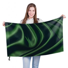 Флаг 3D с принтом Шелк в Петрозаводске, 100% полиэстер | плотность ткани — 95 г/м2, размер — 67 х 109 см. Принт наносится с одной стороны | luxury | premium | vip | премиум | шелк | эксклюзив
