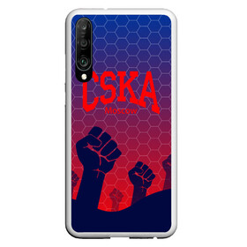 Чехол для Honor P30 с принтом CSKA Msk в Петрозаводске, Силикон | Область печати: задняя сторона чехла, без боковых панелей | moscow | москва | цска