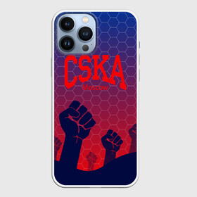 Чехол для iPhone 13 Pro Max с принтом CSKA Msk в Петрозаводске,  |  | moscow | москва | цска