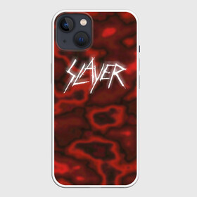 Чехол для iPhone 13 с принтом Slayer texture в Петрозаводске,  |  | 