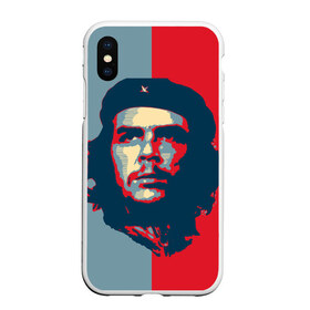 Чехол для iPhone XS Max матовый с принтом Che Guevara в Петрозаводске, Силикон | Область печати: задняя сторона чехла, без боковых панелей | че гевара