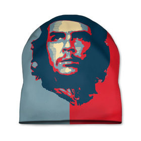 Шапка 3D с принтом Che Guevara в Петрозаводске, 100% полиэстер | универсальный размер, печать по всей поверхности изделия | че гевара