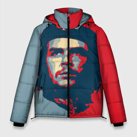 Мужская зимняя куртка 3D с принтом Che Guevara в Петрозаводске, верх — 100% полиэстер; подкладка — 100% полиэстер; утеплитель — 100% полиэстер | длина ниже бедра, свободный силуэт Оверсайз. Есть воротник-стойка, отстегивающийся капюшон и ветрозащитная планка. 

Боковые карманы с листочкой на кнопках и внутренний карман на молнии. | че гевара