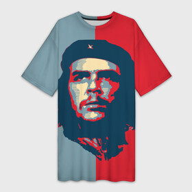 Платье-футболка 3D с принтом Che Guevara в Петрозаводске,  |  | Тематика изображения на принте: че гевара