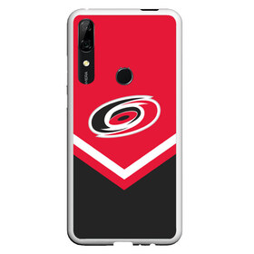 Чехол для Honor P Smart Z с принтом Carolina Hurricanes в Петрозаводске, Силикон | Область печати: задняя сторона чехла, без боковых панелей | Тематика изображения на принте: america | canada | hockey | nhl | usa | америка | канада | каролина | лед | нхл | сша | харрикейнз | хоккей