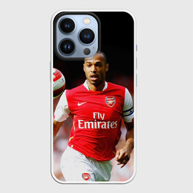 Чехол для iPhone 13 Pro с принтом Капитан Тьерри Анри в Петрозаводске,  |  | arsenal | football | thierry henry | англия | арсенал | капитан | тьерри анри | футбол | футболист