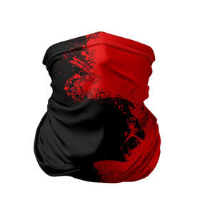 Бандана-труба 3D с принтом Blood Rage в Петрозаводске, 100% полиэстер, ткань с особыми свойствами — Activecool | плотность 150‒180 г/м2; хорошо тянется, но сохраняет форму | blood | dark | killer | monster | zombie | зомби | кровь | монстр | нечисть