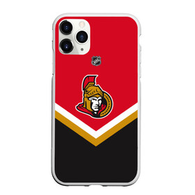 Чехол для iPhone 11 Pro Max матовый с принтом Ottawa Senators в Петрозаводске, Силикон |  | america | canada | hockey | nhl | usa | америка | канада | лед | нхл | оттава | сенаторз | сша | хоккей