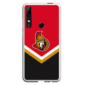 Чехол для Honor P Smart Z с принтом Ottawa Senators в Петрозаводске, Силикон | Область печати: задняя сторона чехла, без боковых панелей | Тематика изображения на принте: america | canada | hockey | nhl | usa | америка | канада | лед | нхл | оттава | сенаторз | сша | хоккей