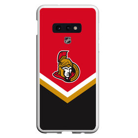 Чехол для Samsung S10E с принтом Ottawa Senators в Петрозаводске, Силикон | Область печати: задняя сторона чехла, без боковых панелей | america | canada | hockey | nhl | usa | америка | канада | лед | нхл | оттава | сенаторз | сша | хоккей