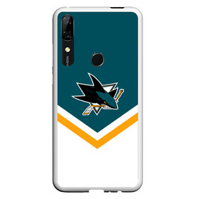 Чехол для Honor P Smart Z с принтом San Jose Sharks в Петрозаводске, Силикон | Область печати: задняя сторона чехла, без боковых панелей | america | canada | hockey | nhl | usa | акула | америка | канада | лед | нхл | сан хосе | сша | хоккей | шаркс