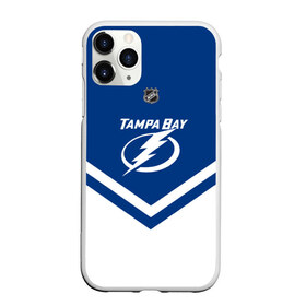 Чехол для iPhone 11 Pro матовый с принтом Tampa Bay Lightning в Петрозаводске, Силикон |  | Тематика изображения на принте: america | canada | hockey | nhl | usa | америка | бэй | канада | лайтнинг | лед | нхл | сша | тампа | хоккей