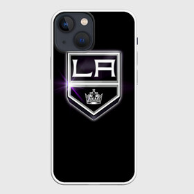 Чехол для iPhone 13 mini с принтом Los Angeles Kings в Петрозаводске,  |  | hockey | kings | los angeles | nhl | корона | нхл | хоккеист | хоккей