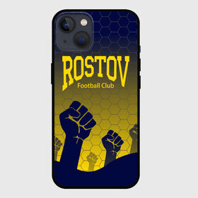 Чехол для iPhone 13 с принтом Rostov Football club в Петрозаводске,  |  | дону | на | ростов | ростов на дону