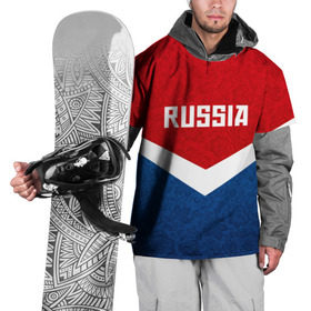 Накидка на куртку 3D с принтом Russia Team в Петрозаводске, 100% полиэстер |  | Тематика изображения на принте: cup | football | russia | олипм | россия | русская | русский | футбол | хохлома