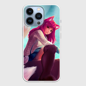 Чехол для iPhone 13 Pro с принтом Cute в Петрозаводске,  |  | ahri | battle fox ahri | league of legends | ари | лига легенд