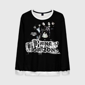 Мужской свитшот 3D с принтом Bring Me The Horizon в Петрозаводске, 100% полиэстер с мягким внутренним слоем | круглый вырез горловины, мягкая резинка на манжетах и поясе, свободная посадка по фигуре | Тематика изображения на принте: bmth | bring me | bring me the horizon | bring me the horizont | doomed | бринг ми | бринг ми зе | бринг ми зе хоризон