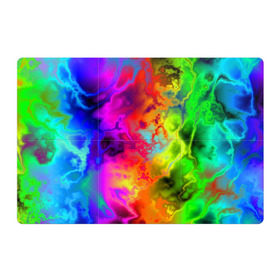 Магнитный плакат 3Х2 с принтом Красочное безумие в Петрозаводске, Полимерный материал с магнитным слоем | 6 деталей размером 9*9 см | кислота | радуга | разноцветный | яркий
