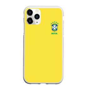 Чехол для iPhone 11 Pro Max матовый с принтом Сборная Бразилии в Петрозаводске, Силикон |  | Тематика изображения на принте: brazil | америка | бразилия