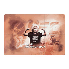 Магнитный плакат 3Х2 с принтом Хабиб Нурмагомедов в Петрозаводске, Полимерный материал с магнитным слоем | 6 деталей размером 9*9 см | Тематика изображения на принте: ufc | хабиб нурмагомедов