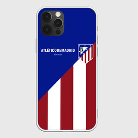 Чехол для iPhone 12 Pro Max с принтом Атлетико Мадрид в Петрозаводске, Силикон |  | atletico madrid | club | football | spanish | атлетико мадрид | испанский | клуб | футбольный