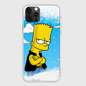 Чехол для iPhone 12 Pro Max с принтом Симпсоны новогодние 1 в Петрозаводске, Силикон |  | simpsons | барт | барт симпсон | гомер | гомер симпсон | новый год | симпсоны | снег | снежинки