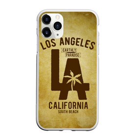 Чехол для iPhone 11 Pro Max матовый с принтом Лос-Анджелес в Петрозаводске, Силикон |  | america | beach | california state | los angeles | palm trees | sea | states | united | usa | америки | калифорния | лос анджелес | море | пальмы | пляж | соединенные | сша | штат | штаты