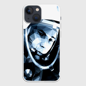 Чехол для iPhone 13 mini с принтом Гагарин в Петрозаводске,  |  | поехали | полигоны | юрий